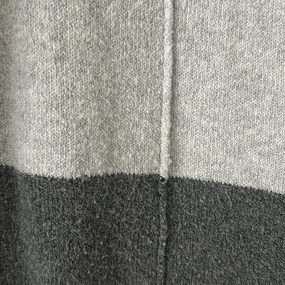 Soft Cozy Sweater, Grayscale Colorblock - Picture 5 of 8